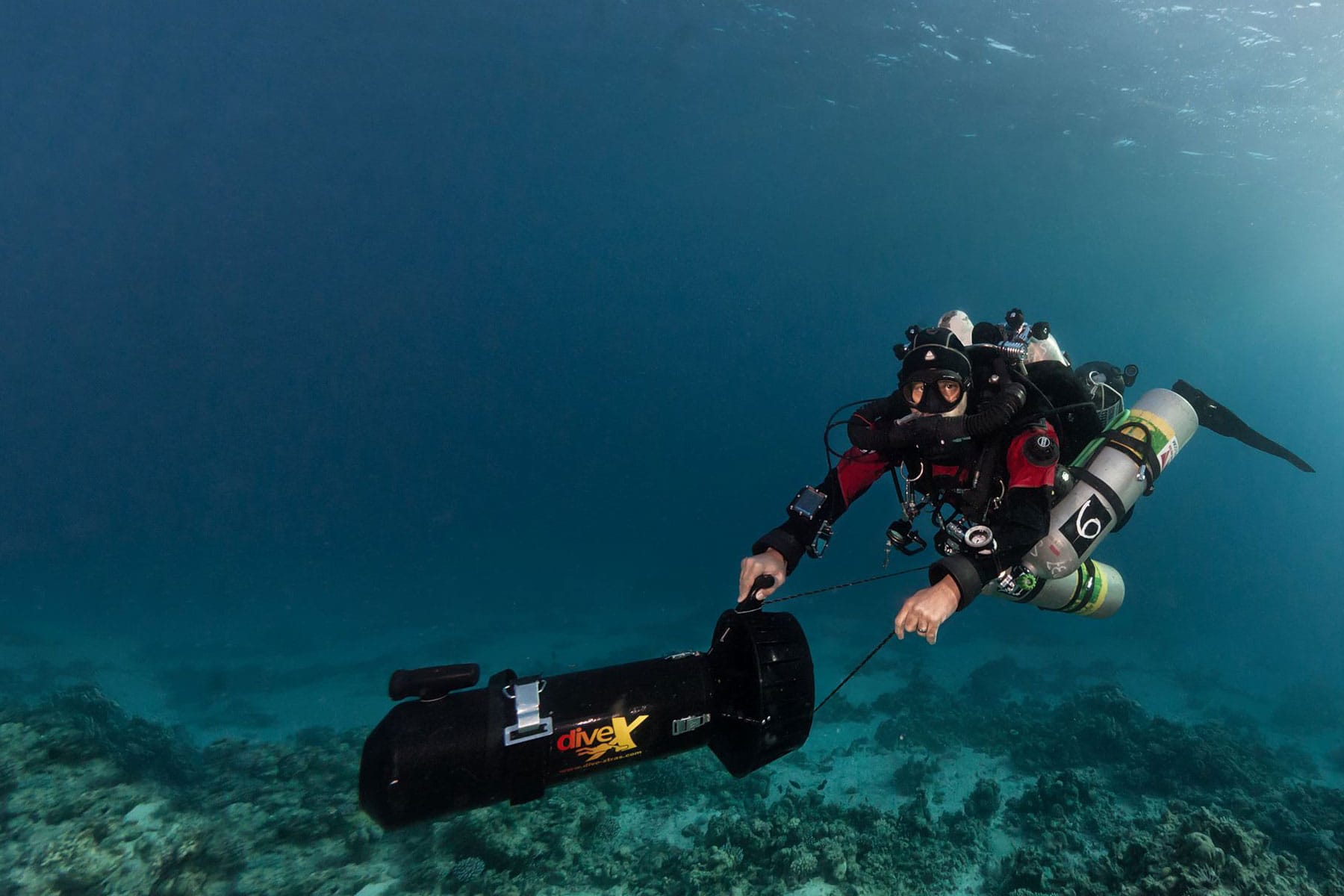 CCR - rebreather with Scuba Seekers