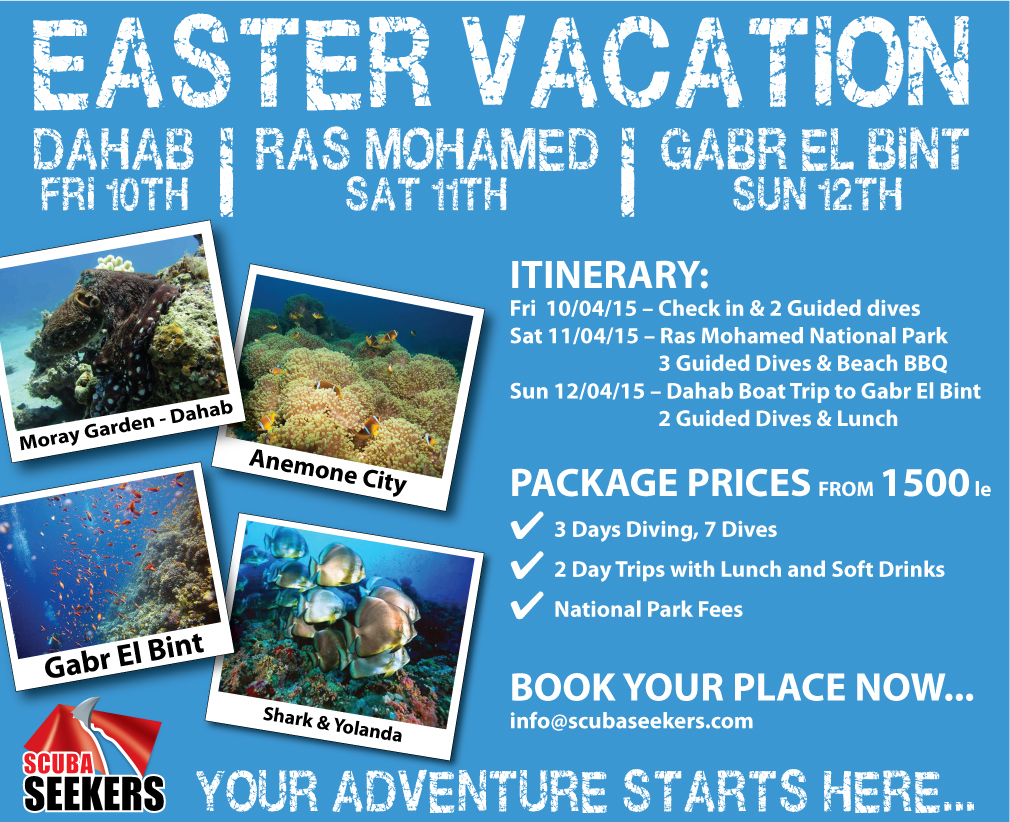 EASTER VACATION DIVING PACKAGES