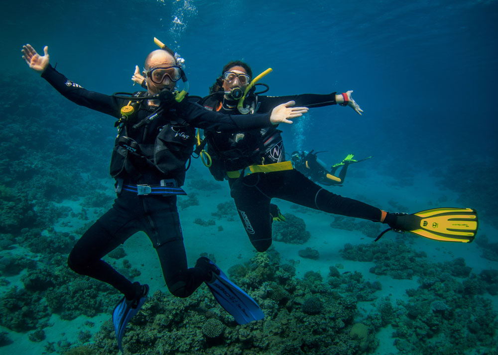 scuba dive in Dahab