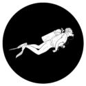 icon of scuba diver